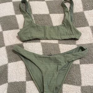 Triangl Green Bikini